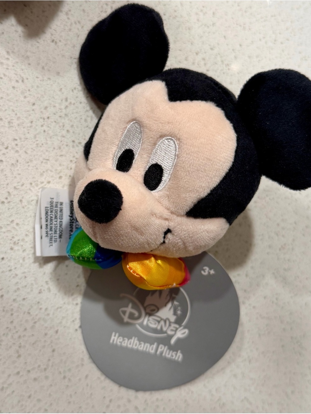 Disney Parks Disneyland 70th Anniversary Create Your Own Headband Mickey plush